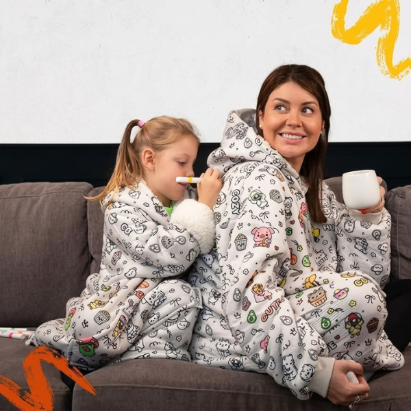 DIY  Coloring Hoodie – A Cozy Gift for Families