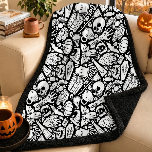 CLOUDCOZY™ Coloring Blanket – Color, Create & Cozy Up
