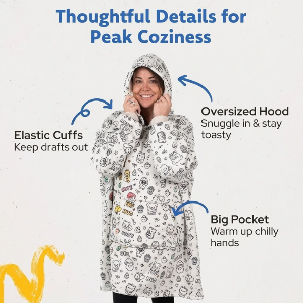 DIY  Coloring Hoodie – A Cozy Gift for Families