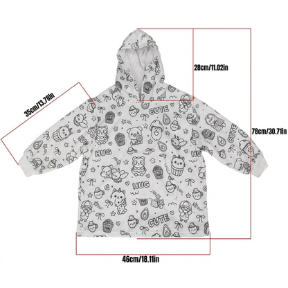 DIY  Coloring Hoodie – A Cozy Gift for Families