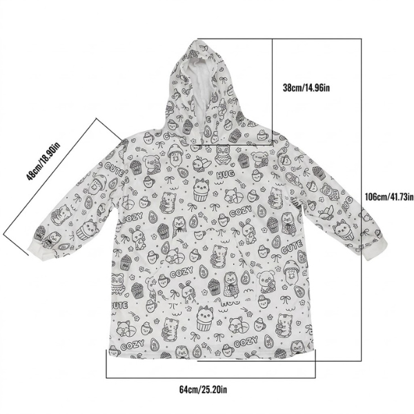 DIY  Coloring Hoodie – A Cozy Gift for Families