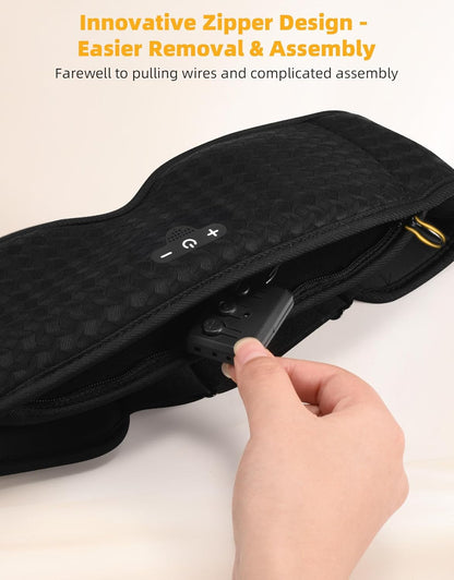 3D Contoured Sleep Mask with Bluetooth Headphones