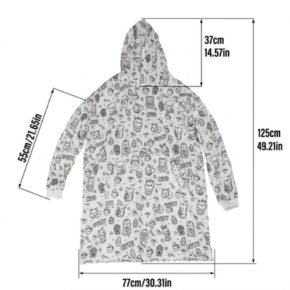 DIY  Coloring Hoodie – A Cozy Gift for Families