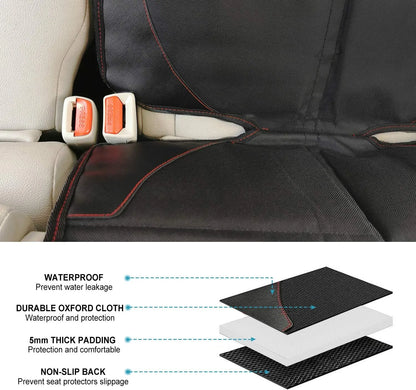 Car Seat Protector (2-Pack) | Ultimate Protection for Baby & Pets
