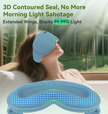 Bamboo Cotton Weighted Bluetooth Sleep Masks