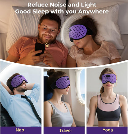 Sleep Mask Headphones with Bluetooth 5.4