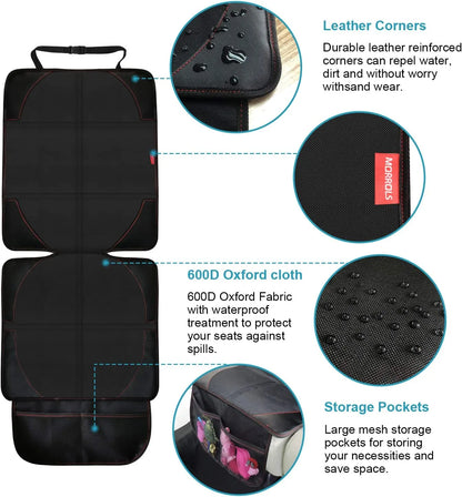 Car Seat Protector (2-Pack) | Ultimate Protection for Baby & Pets