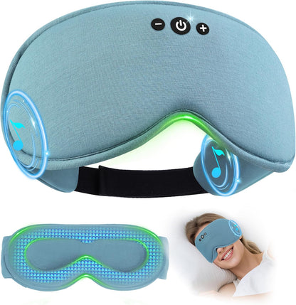 Bamboo Cotton Weighted Bluetooth Sleep Masks