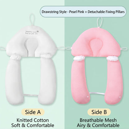 CLOUDCOZY™ Baby Head Support Pillow | Adjustable Ergonomic Sleep Positioner