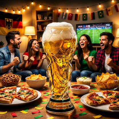 World Cup 2026 Trophy Beer Glass