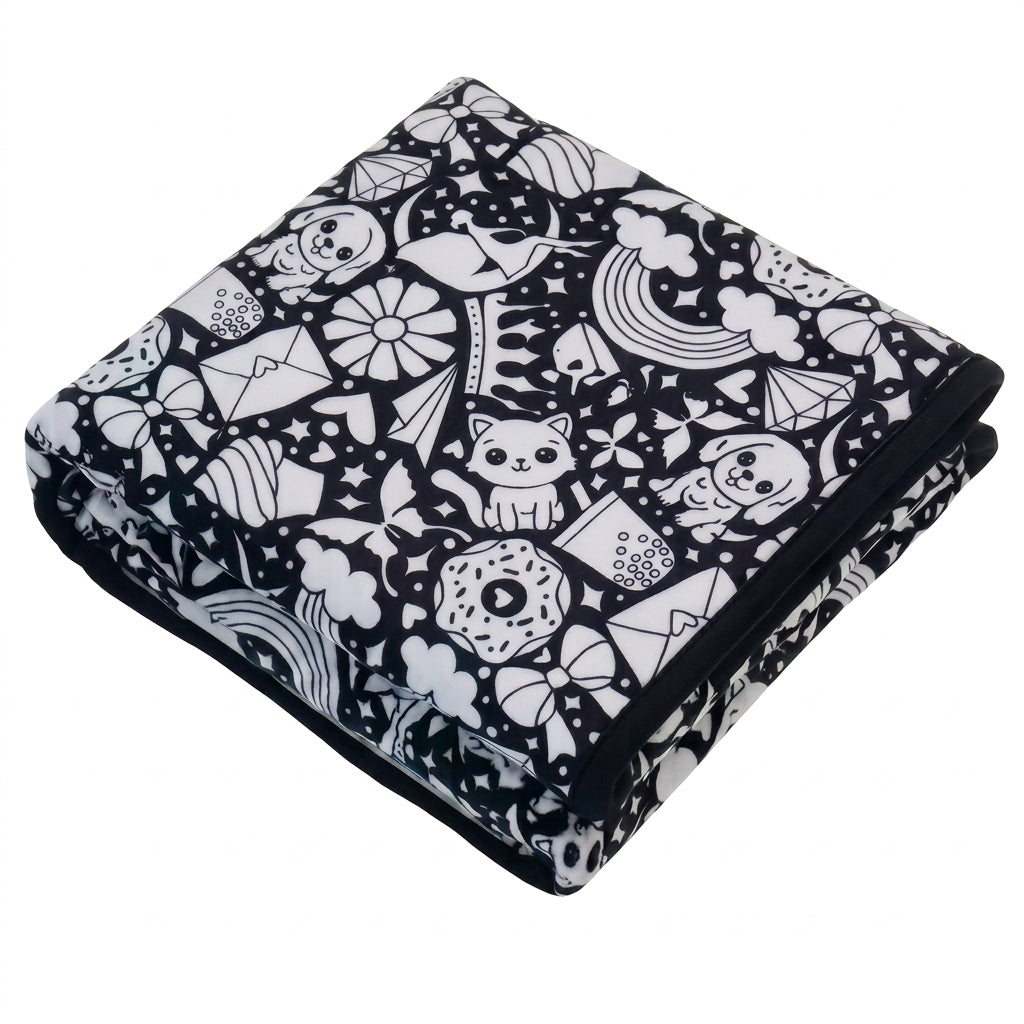 CLOUDCOZY™ Coloring Blanket – Cozy DIY Coloring Gift for Couples & Families