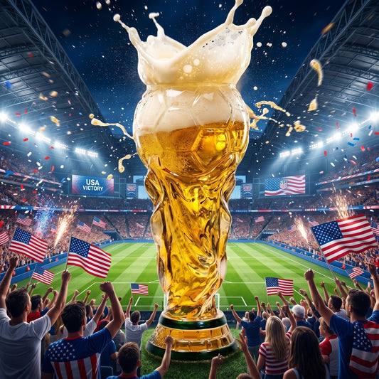 World Cup 2026 Trophy Beer Glass