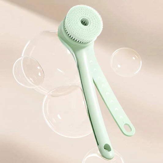 Waterproof Electric Body Brush Long Handle Back Scrubber for Shower