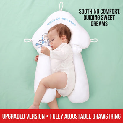 CLOUDCOZY™ Baby Head Support Pillow | Adjustable Ergonomic Sleep Positioner