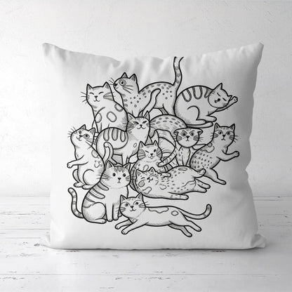 DIY Coloring Pillowcase For Kids