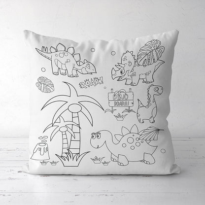 DIY Coloring Pillowcase For Kids