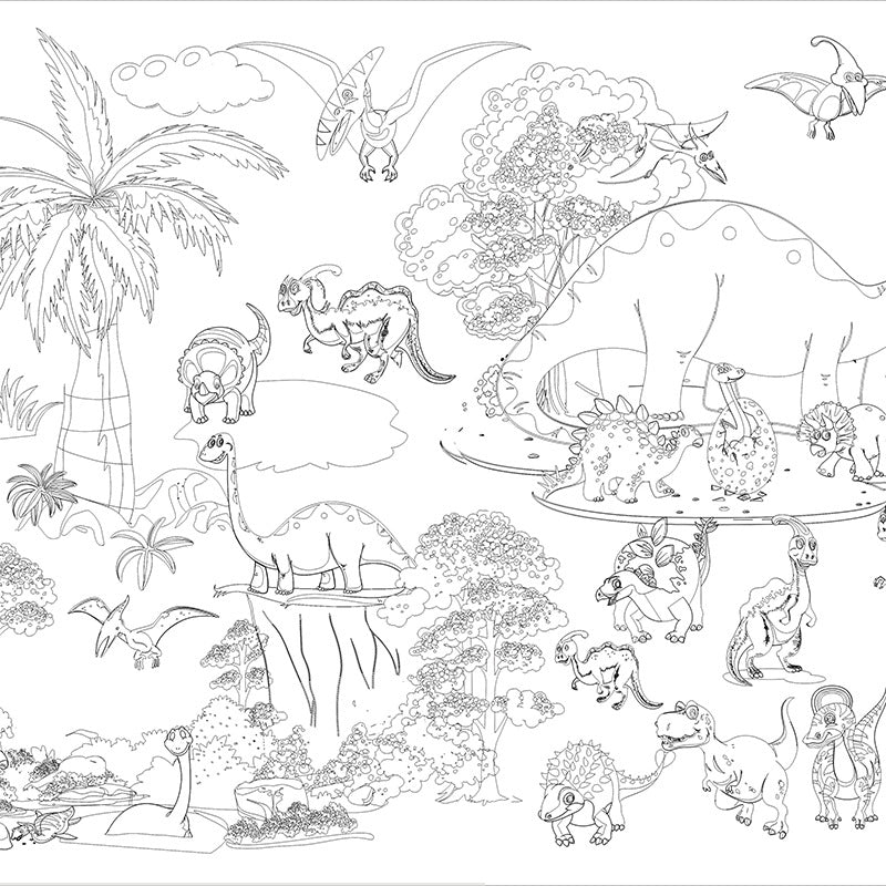Color Your Own Tablecloth