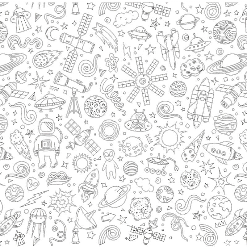 Color Your Own Tablecloth