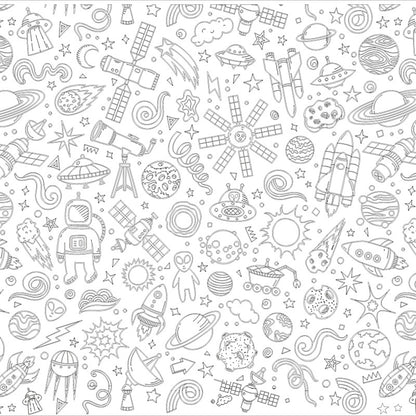 Color Your Own Tablecloth