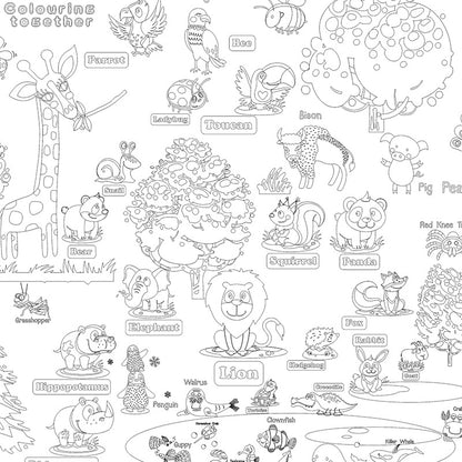 Color Your Own Tablecloth