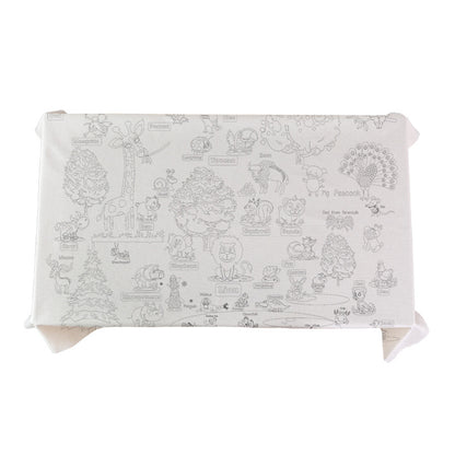Color Your Own Tablecloth