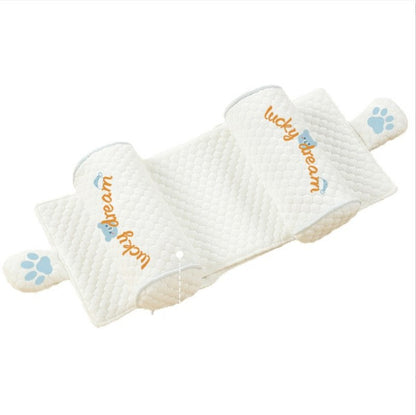 Anti-Flat Head Baby Shaping Pillow | Natural Millet Filling & Cooling Fabric