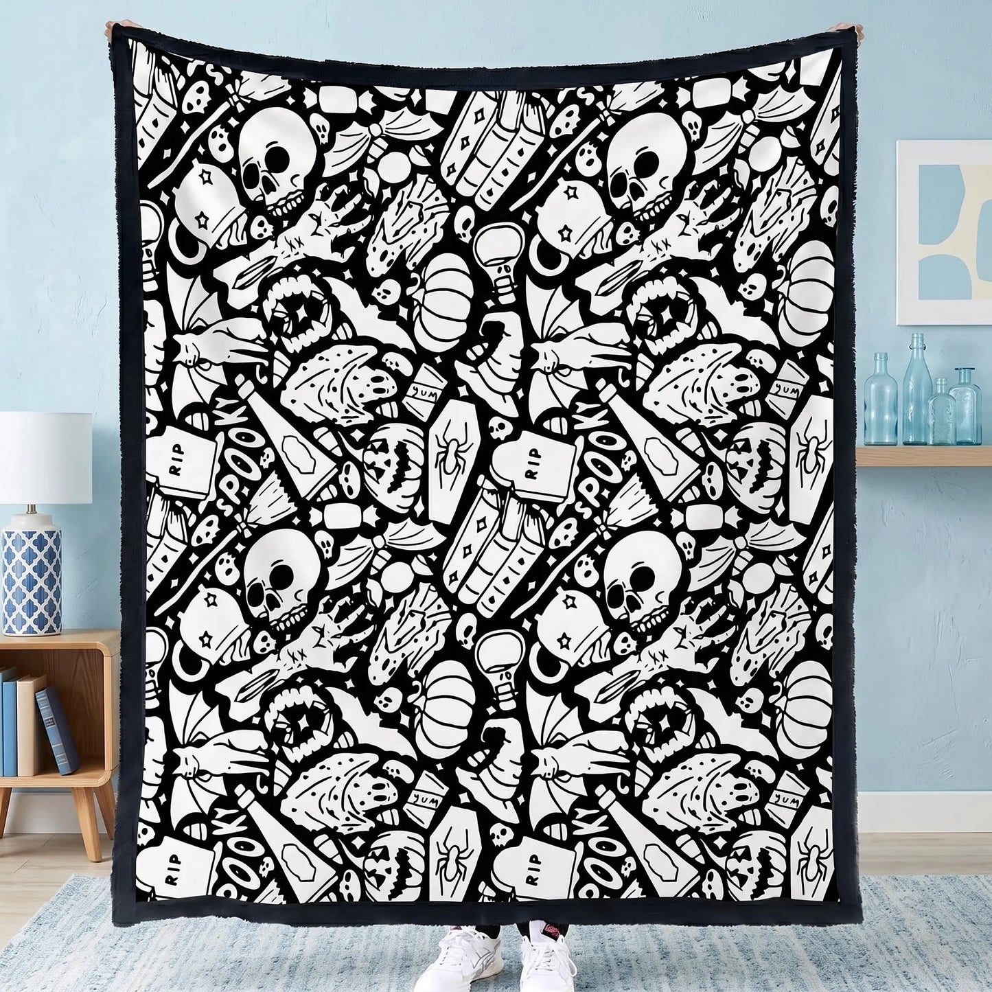 CLOUDCOZY™ Coloring Blanket – Cozy DIY Coloring Gift for Couples & Kids