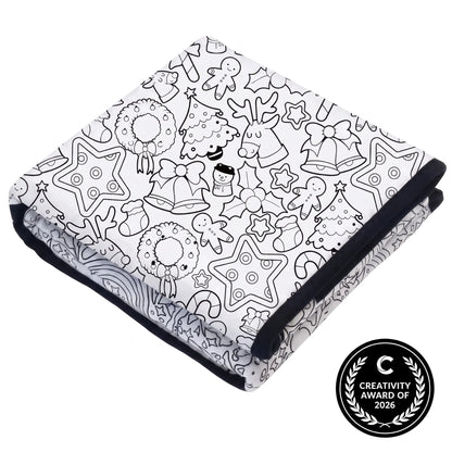 CLOUDCOZY™ Coloring Blanket – Cozy DIY Coloring Gift for Couples & Families