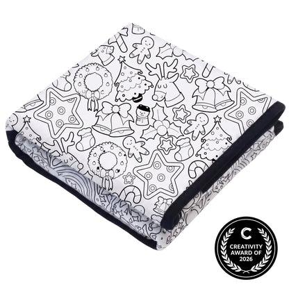 CLOUDCOZY™ Coloring Blanket – Color, Create & Cozy Up