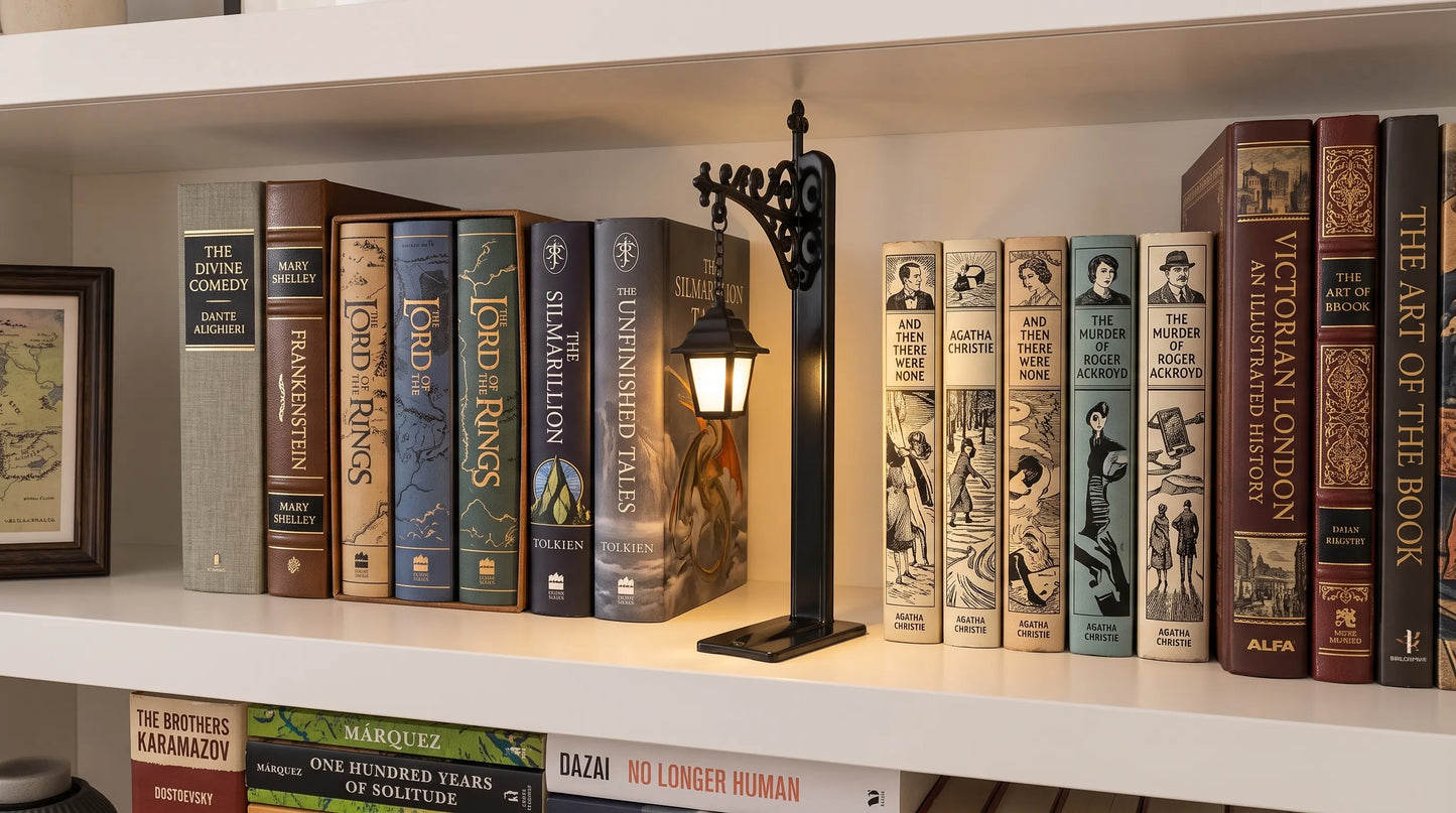CLOUD™ Bookshelf Lamp – Cozy LED Book Nook Light for Book Lovers