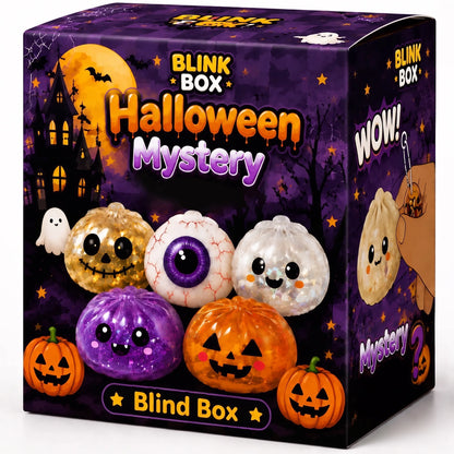 Halloween Mystery Blind Box Squishy | Cute Collectible Stress Relief Toy
