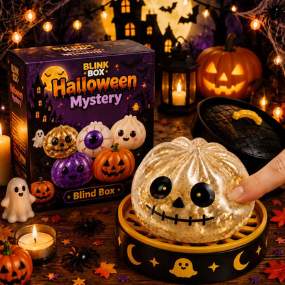 Halloween Mystery Blind Box Squishy | Cute Collectible Stress Relief Toy