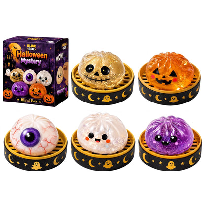 Halloween Mystery Blind Box Squishy | Cute Collectible Stress Relief Toy